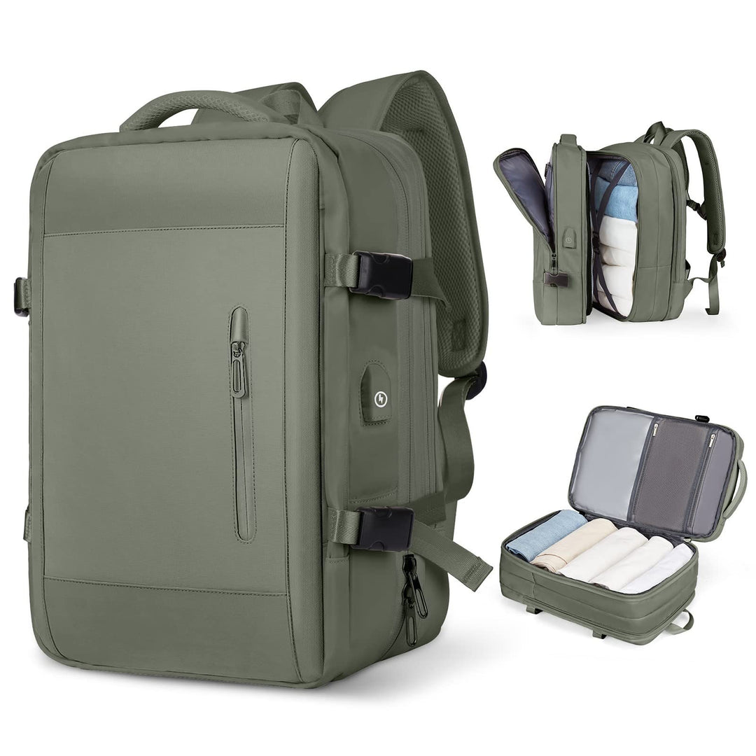 Mochila de Viagem Compacta – Leve, Dobrável e Funcional