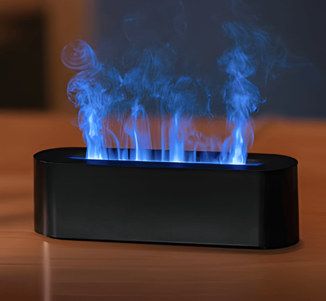 USB Aroma Diffuser med flerfarvet LED-belysning - afslappende atmosfære og let tåge
