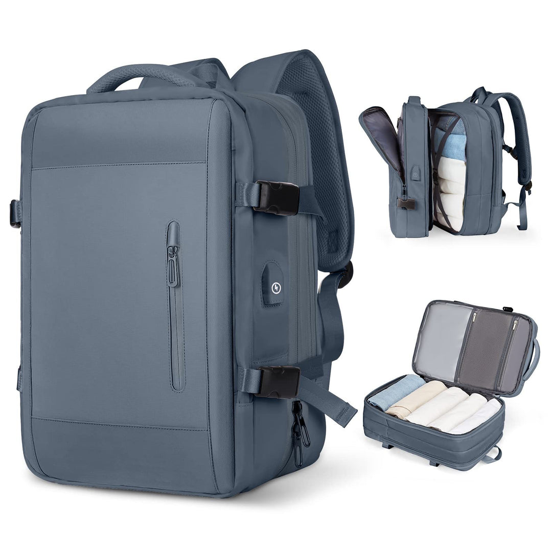 Mochila de Viagem Compacta – Leve, Dobrável e Funcional