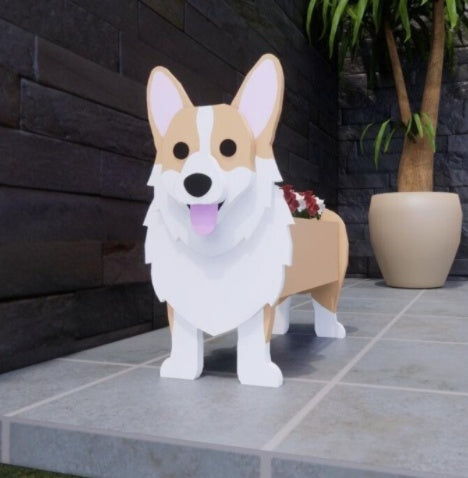 Original Flower Pot — Dog Shape