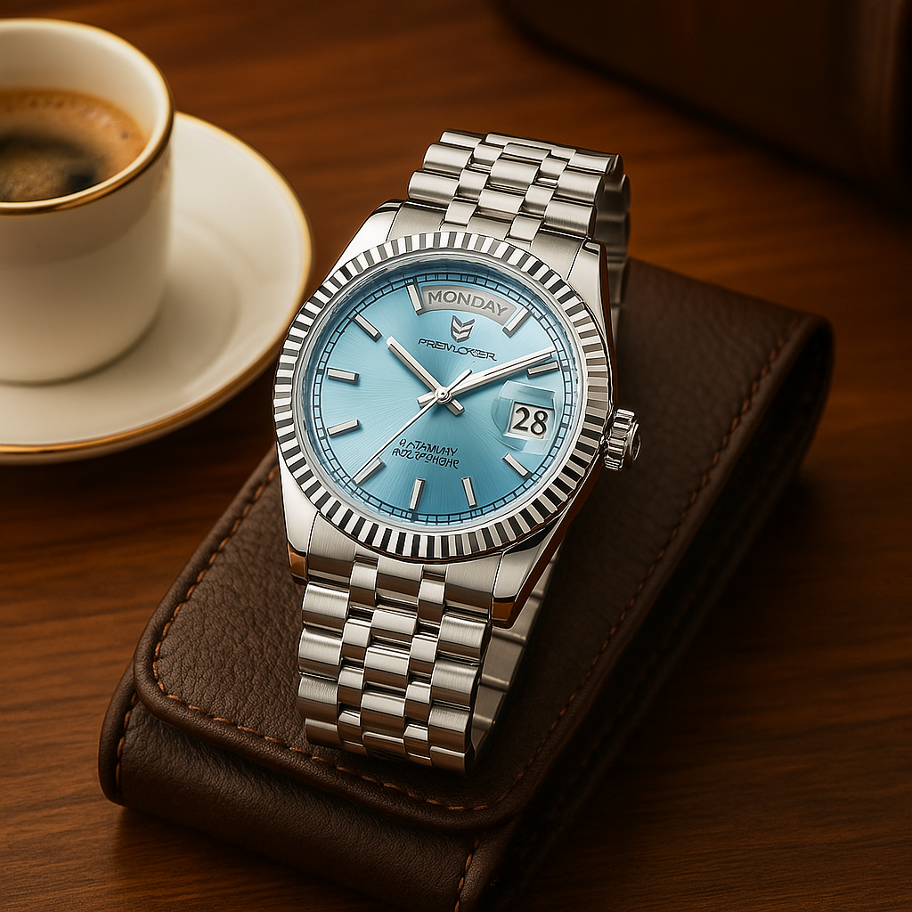 Boris | Elegante Horloge – Automatisch Mechanisme En Datumweergave