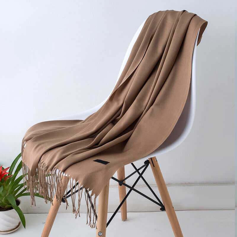 Clara | Lång Scarf För Kvinna – Elegant Mjukhet Och Värme