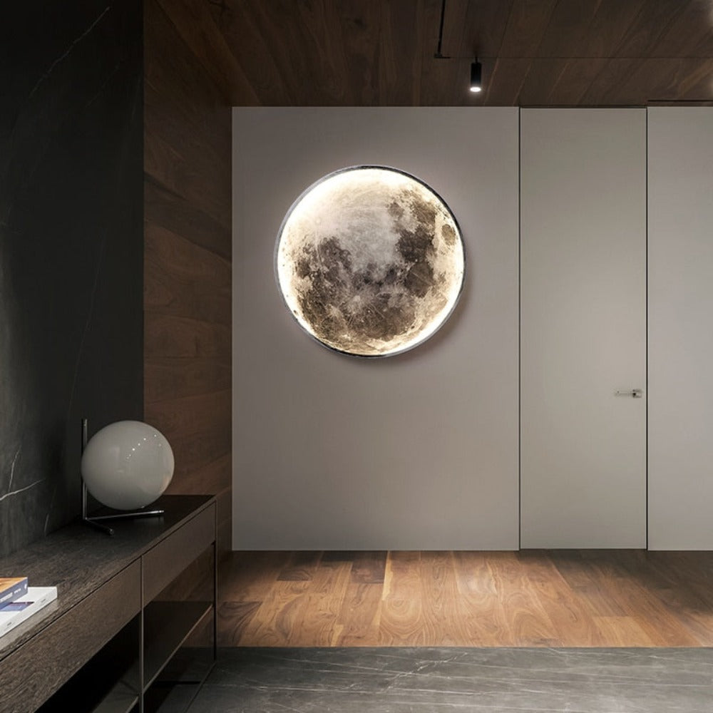 3D LED Wall Lamp – Moon For a Unique Atmosphere