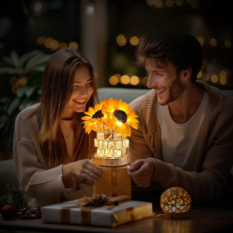 Sunflower Table Lamp – Warm and Decorative Light