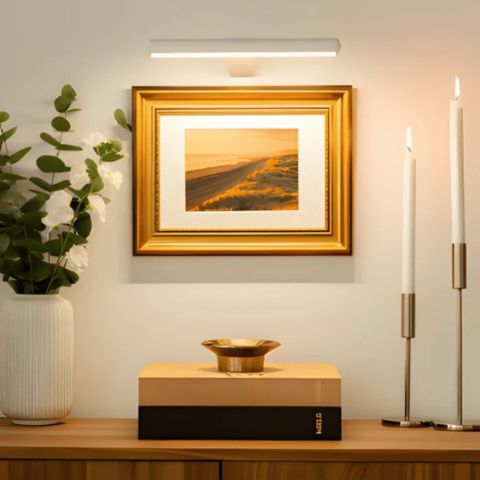 Lámpara de pared LED inalámbrica recargable por USB - Rotación completa y recarga cómoda