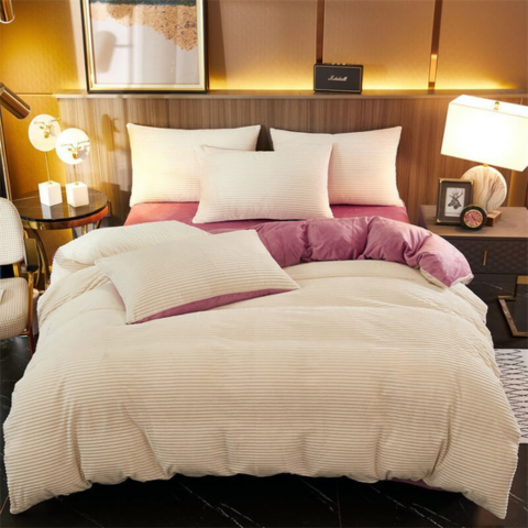 Set di Biancheria da Letto 3 Pezzi – Morbidezza e Comfort in Pile