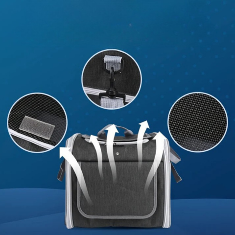 Rozszerzalny Kosz Rowerowy Dla Zwierząt – Praktyczny I Wygodny