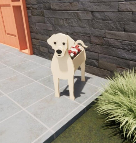 Original Flower Pot — Dog Shape