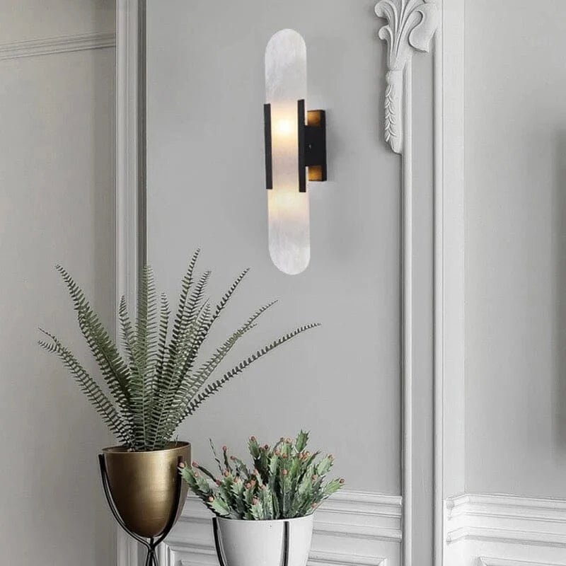 Applique Murale LED Noire Et Dorée – Élégance Moderne Et Design Chic