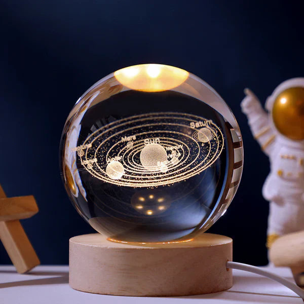 Decorative Led Lamp – Engraved Finish and Contemporary Style