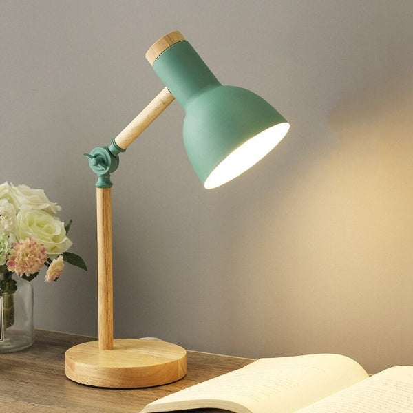 Lâmpada de Secretária LED – Estilo Natural e Design Nórdico