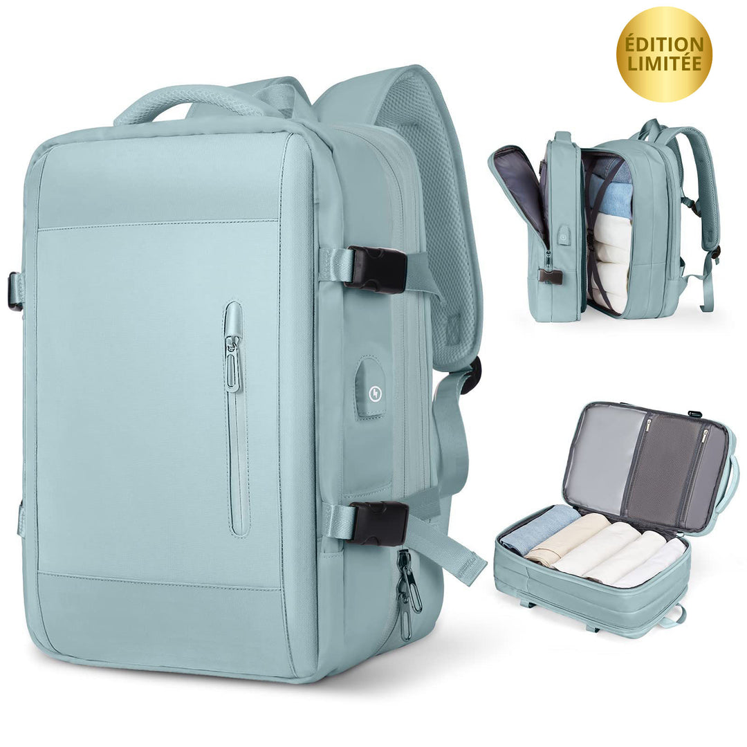 Mochila de Viagem Compacta – Leve, Dobrável e Funcional
