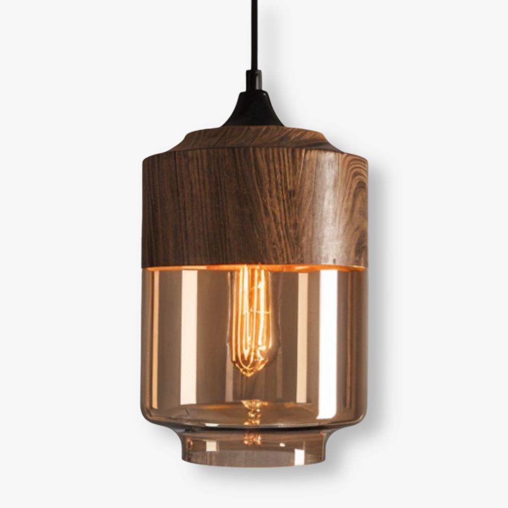 Retro Glass Loft Pendant - iluminat trendy și atmosferă unică