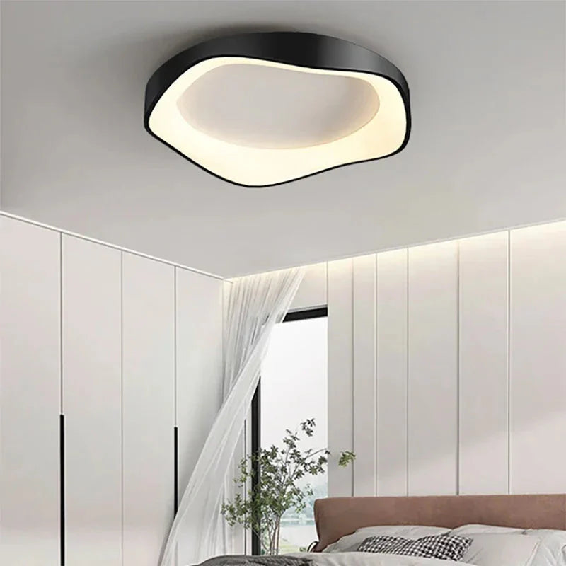 Asymmetrische LED Plafondlamp – Trendy en Elegant
