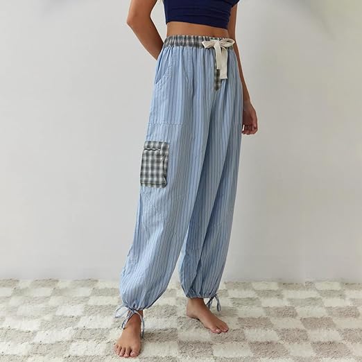 Charlotte | Chic Kényelmes Pizsama Csíkos és Kockás 