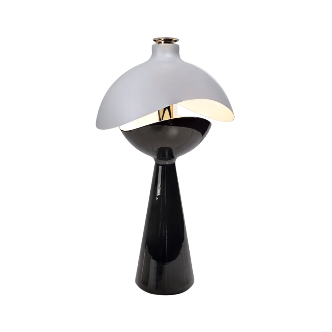 Sculptureret Bordlampe – Elegance Og Originalitet 