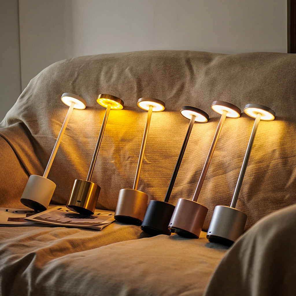 Draadloze Oplaadbare LED Tafel Lamp – Praktische En Moderne Verlichting 