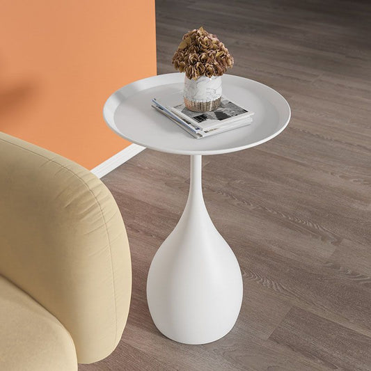 Mesa de Apoio Redonda – Estrutura Metálica e Base Estável 