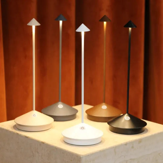 Tischlampe LED – Kabellos und wiederaufladbar 