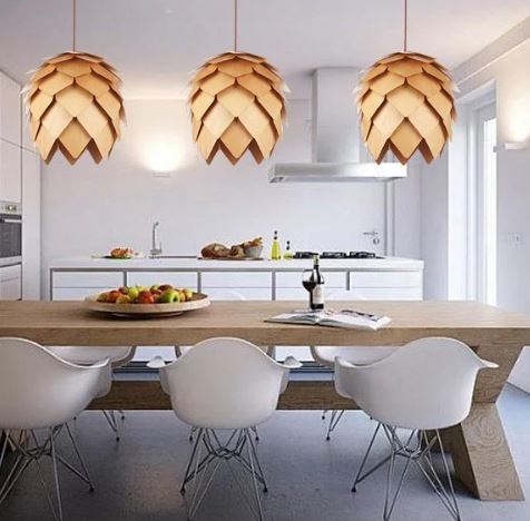 Sculpturální závěsné svítidlo – design inspirovaný přírodou 