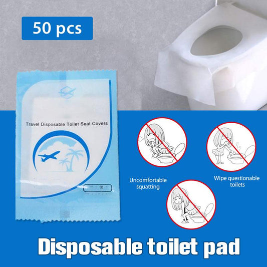 Protection jetable pour sièges de toilettes - Hygiène garantie (x50)