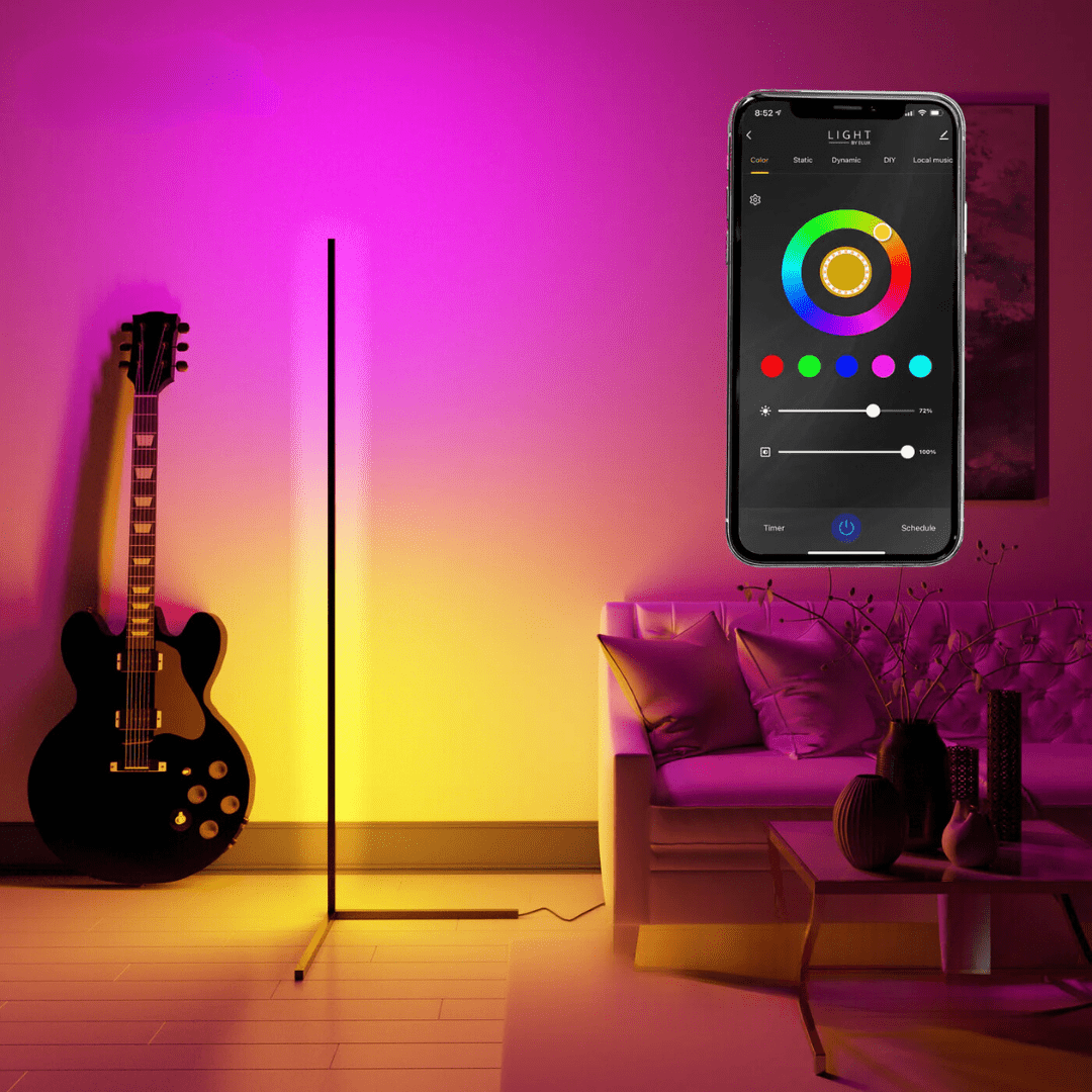 Corner mood lamp - Éclat Multicolore & Atmosphère Moderne