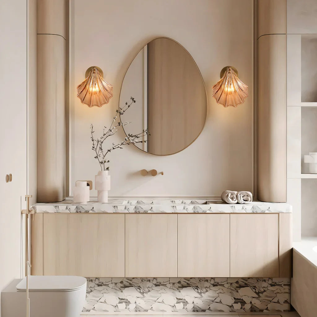Vägglampa Snäcka – Elegant Och Marin Belysning 