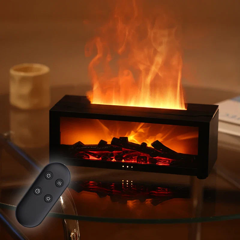 Diffuseur D’Arômes Effet Flamme – Ambiance Chaleureuse Et Relaxante