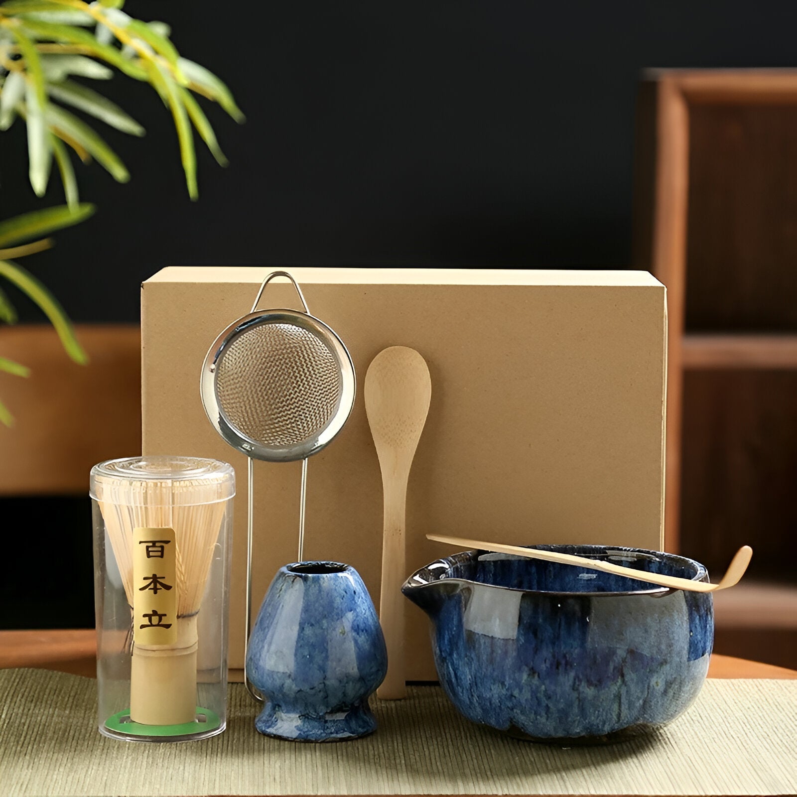 Matcha 6-delige bereidingsset - Artisanale elegantie en verfijnde smaak