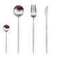 Conjunto de Talheres 24 Peças – Acabamento Chic Para Mesa Refinada 