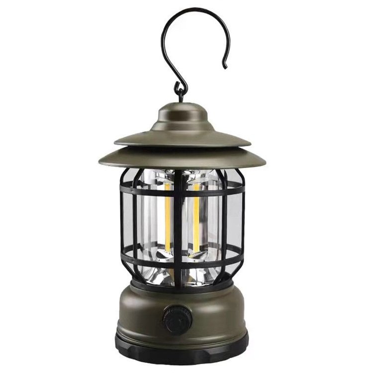 Retro LED Camping Lamp - Vintage Style And Practicality