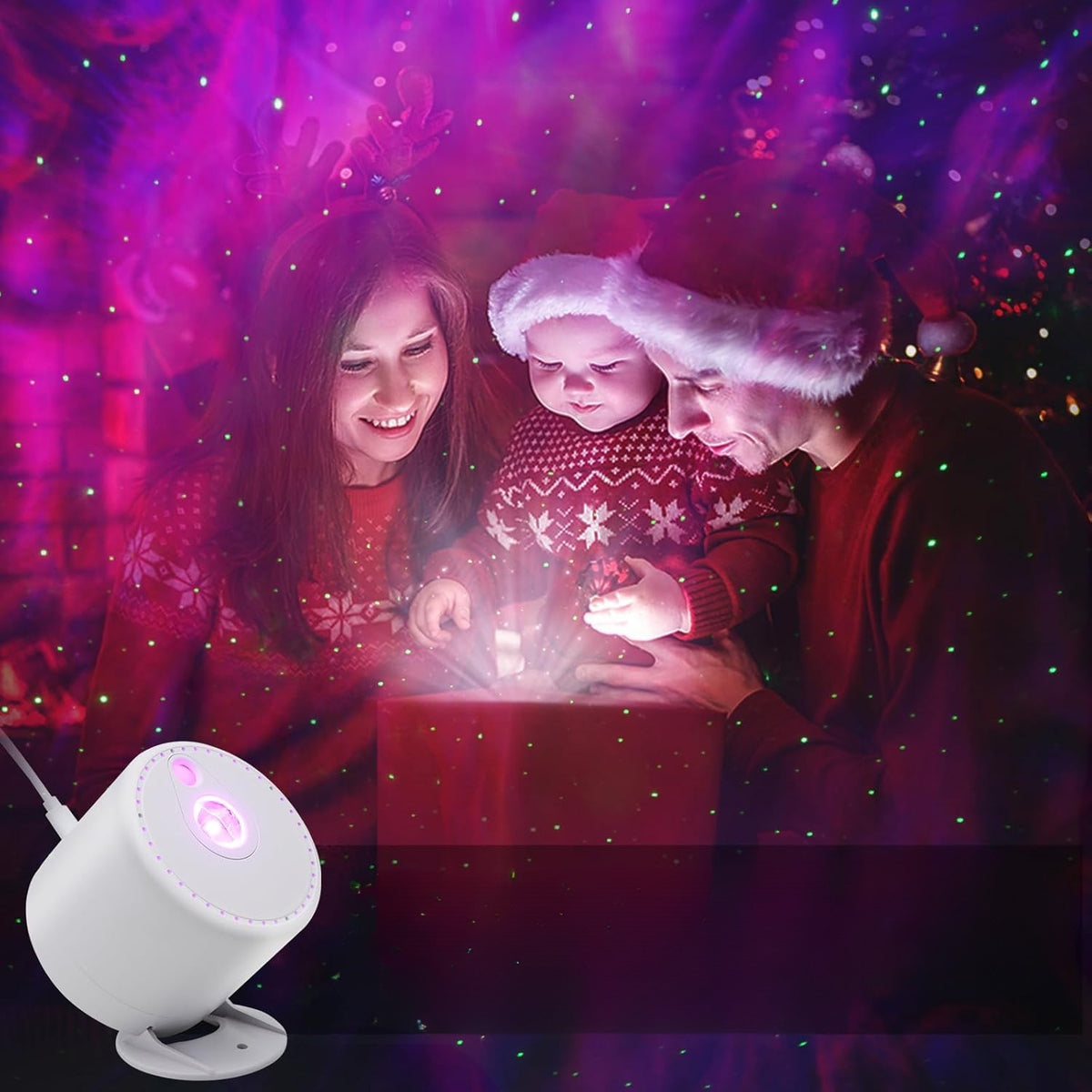LED-projektor – Avslappende Galakseambiance 