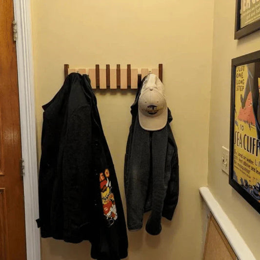 Wall Coat Rack Design – Original and Elegant Piano Style 