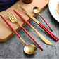 Conjunto de Talheres 24 Peças – Acabamento Chic Para Mesa Refinada 