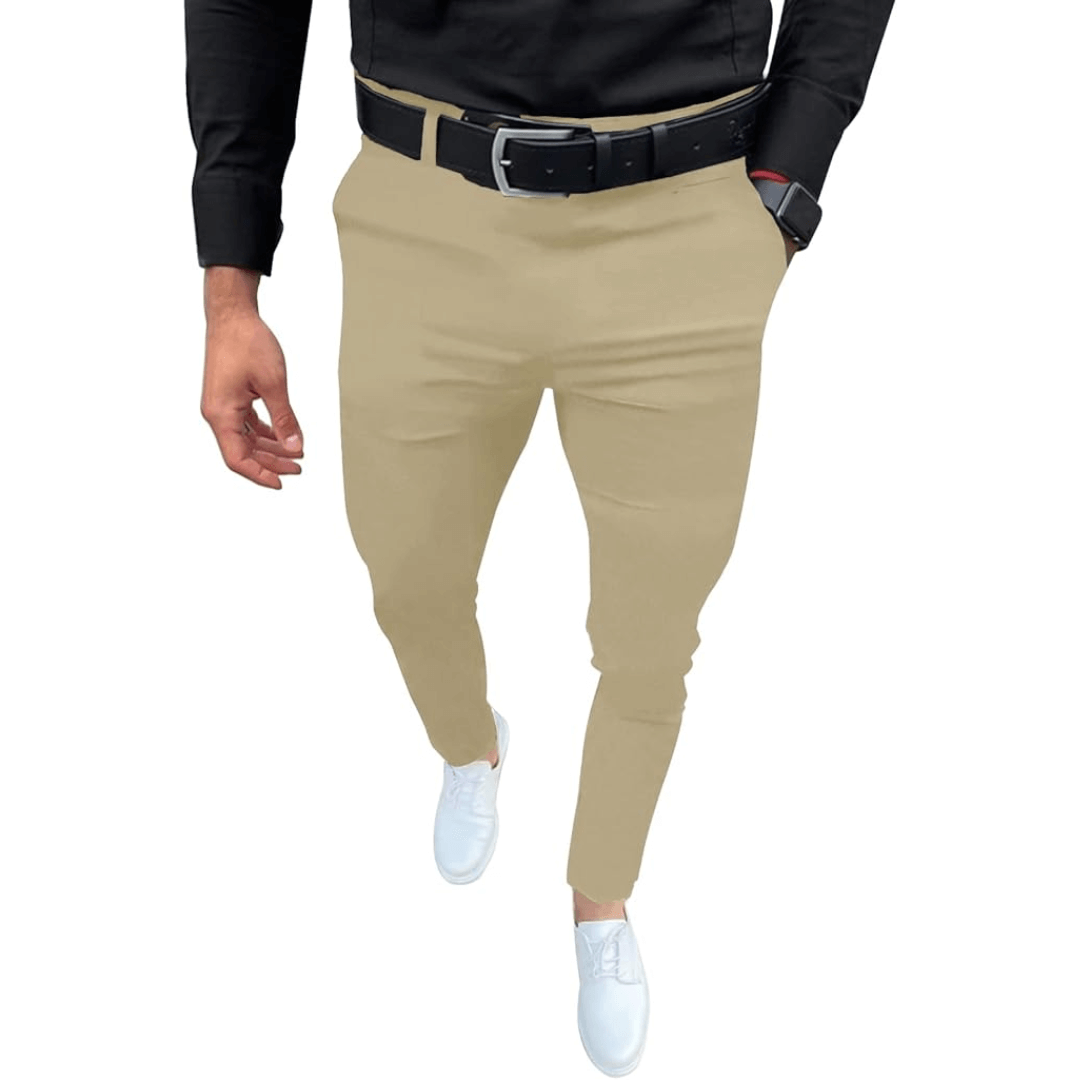 Georges | Pantaloni Elasticizzati – Stile Moderno e Libertà di Movimento 