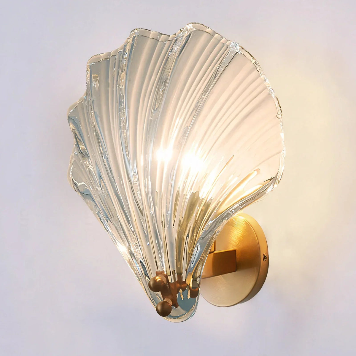 Vägglampa Snäcka – Elegant Och Marin Belysning 