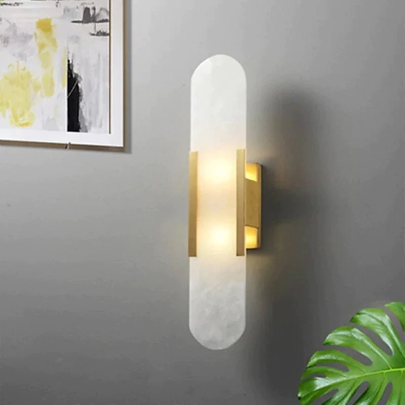Czarna i Złota Lampa Ścienna LED – Nowoczesna Elegancja i Stylowy Design 