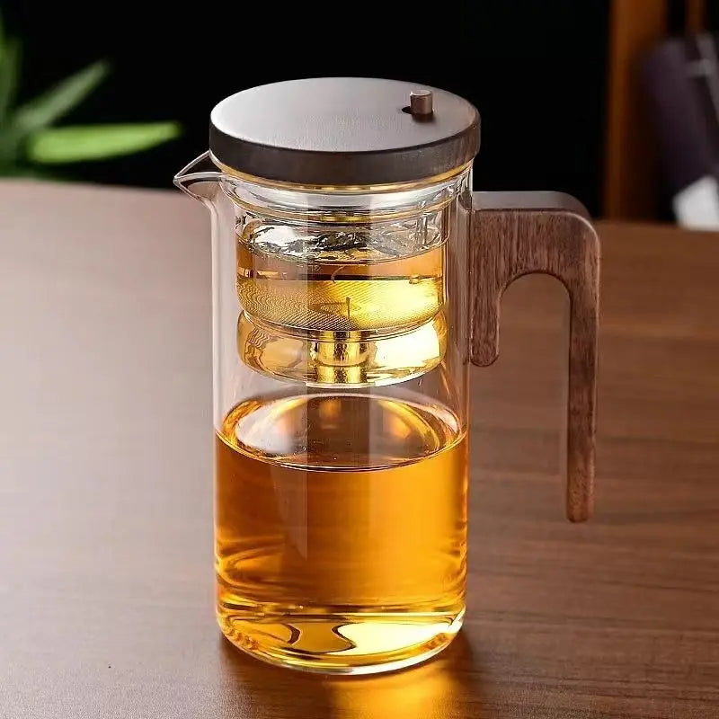 Ceainic din sticlă cu infuzor — Eleganță și simplitate în fiecare zi 