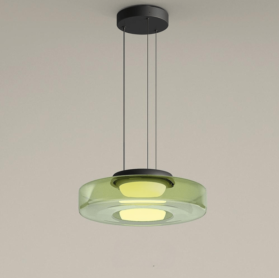 Bauhaus Style Glass Hanging Lamp - Elegance And Modernity