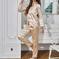 Sandra | Pajama Strălucitor – Eleganță Nocturnă și Atins Delicat 