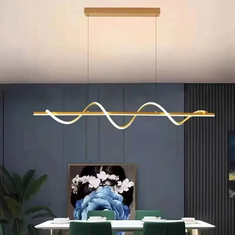 Nowoczesne zawieszenie LED – elegancja i nowoczesność 