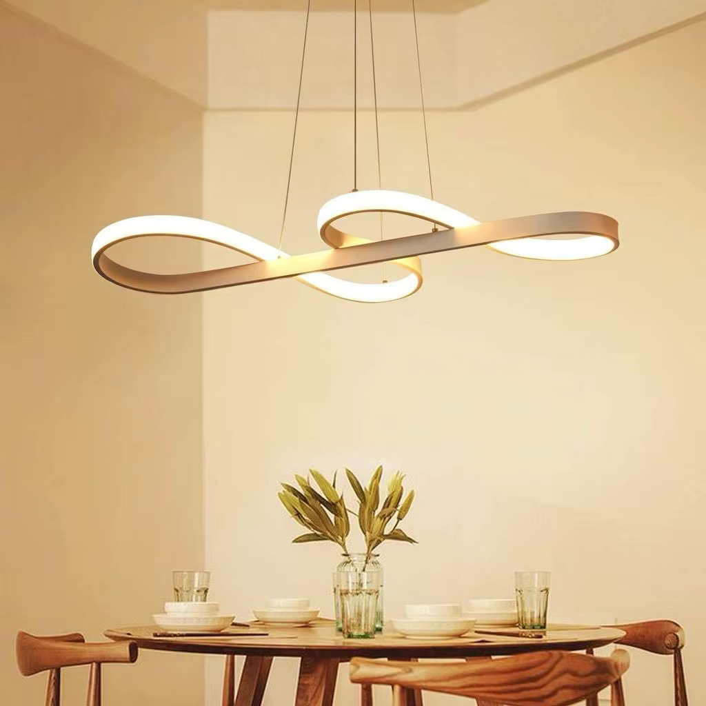 Modern LED Suspension with Rings – Elegant and Futuristic Design 