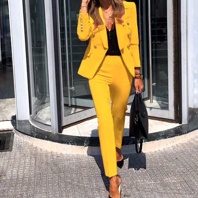 Zita | Conjunto Blazer e Calças – Silhueta Refinada Para Mulher 
