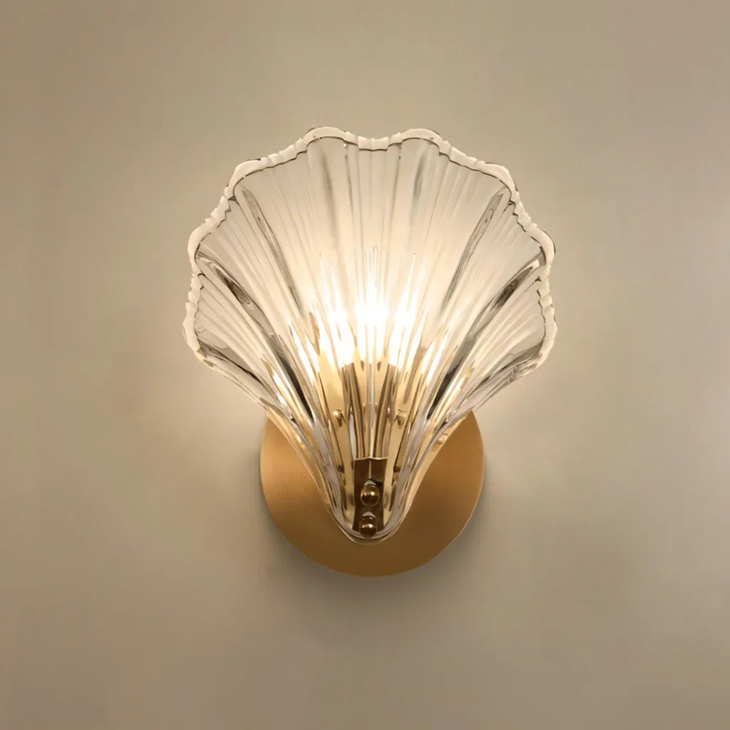 Vägglampa Snäcka – Elegant Och Marin Belysning 