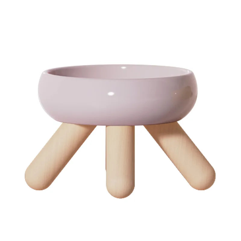 Design Raised Cat Bowl - Komfort og naturlig eleganse