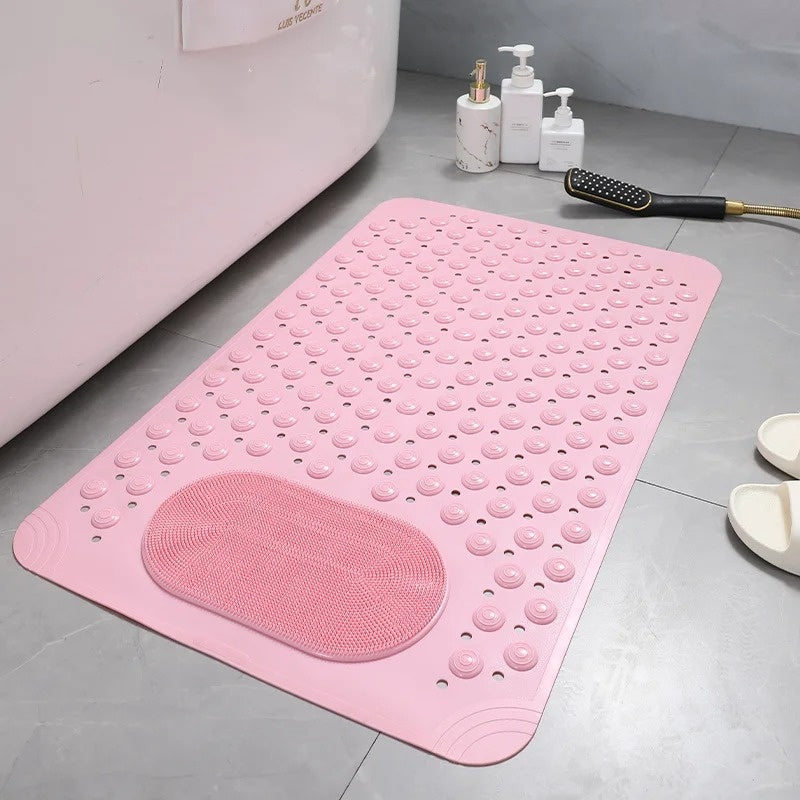 Tapis De Douche Antidérapant – Nettoyage Doux Et Massage Des Pieds