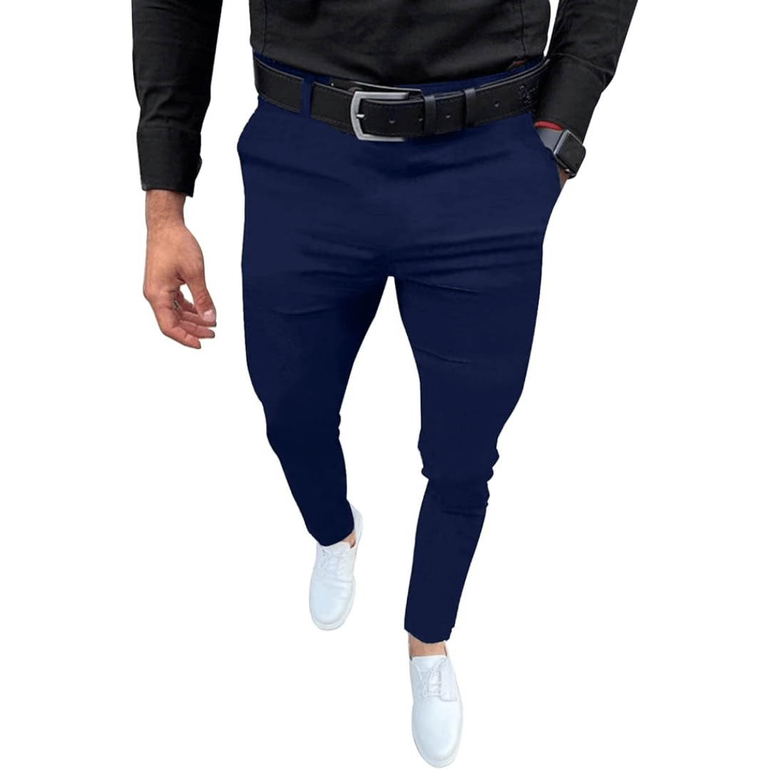Georges | Pantaloni Elasticizzati – Stile Moderno e Libertà di Movimento 