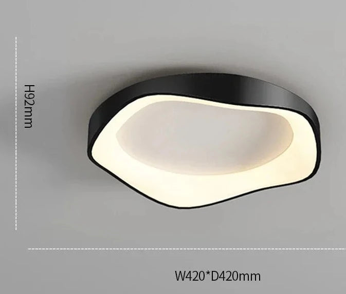 Plafonier LED Asimetric - Tendință și Eleganță 