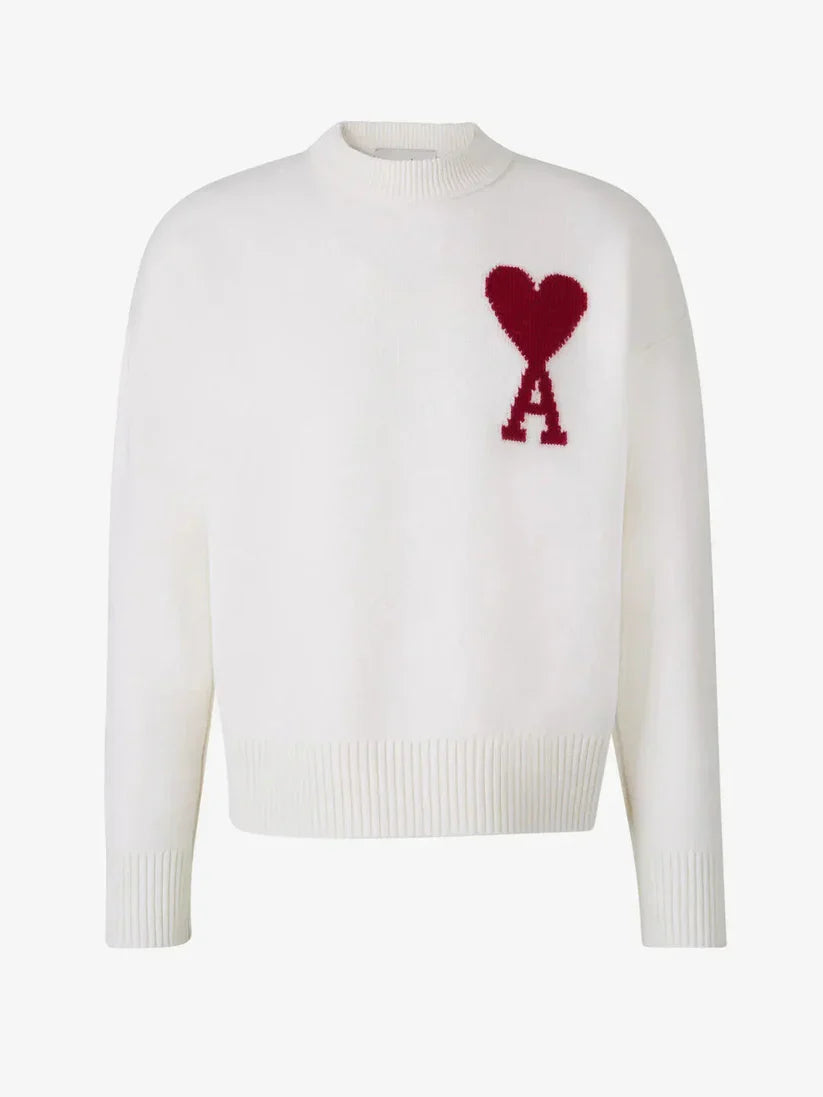 Aimed | Unisex Sweater – Iconic Heart and Trendy Style 