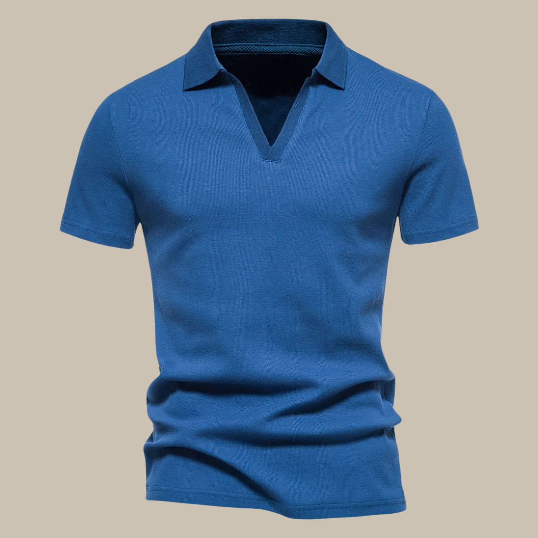 Justin | Polo Classique – Col V Et Look Polyvalent